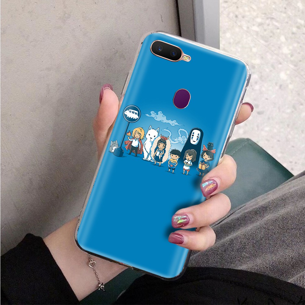 Ốp Điện Thoại Dẻo Trong Suốt Họa Tiết Hoạt Hình Totoro Dễ Thương Cho Motorola Moto E4 E5 E6 Play E7 Plus E6s 2020 Va12