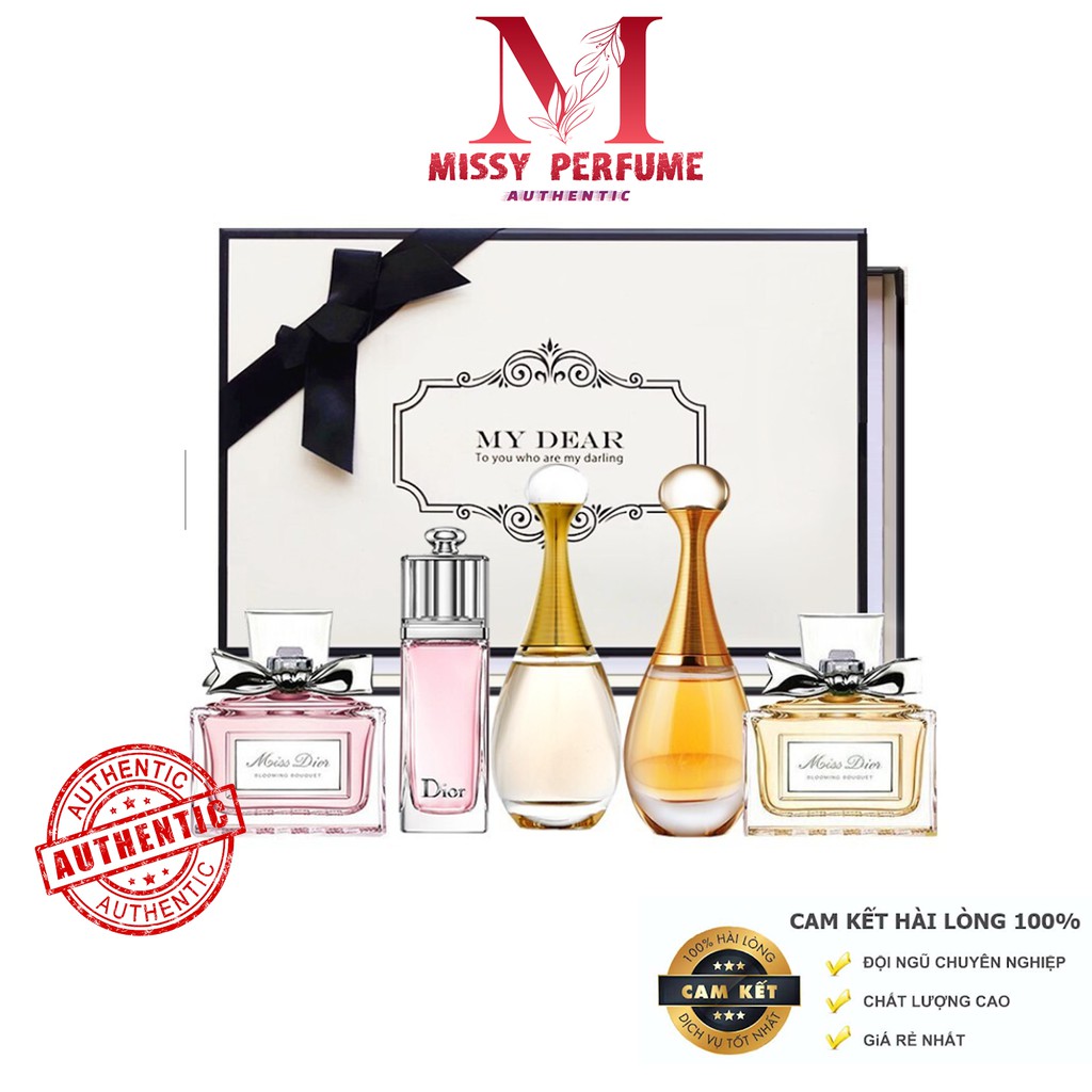 ❤️Bộ mini❤️ ComBo Bộ Set 5 chai Nước Hoa Dior Mini 5 chai -chính hãng Dior