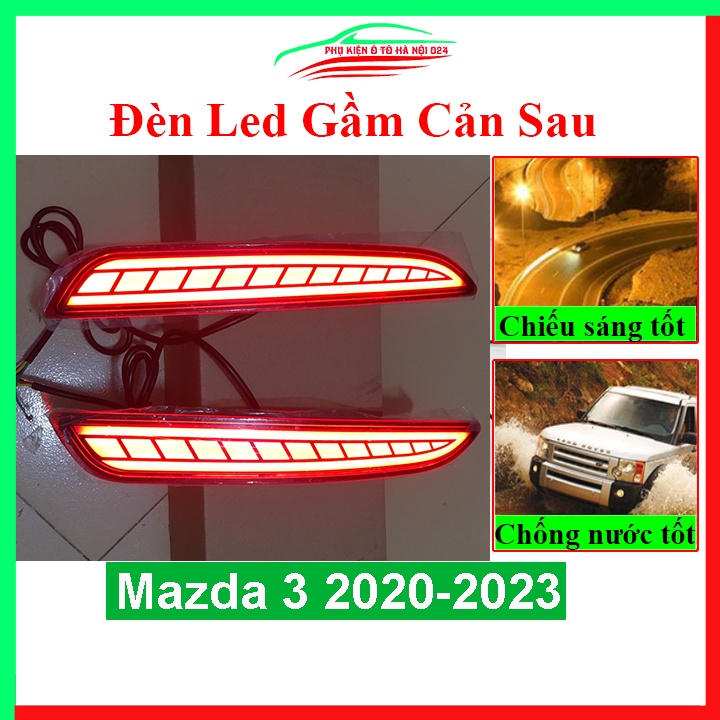 Đèn led gầm cản sau ô tô Mazda 3 2020-2022