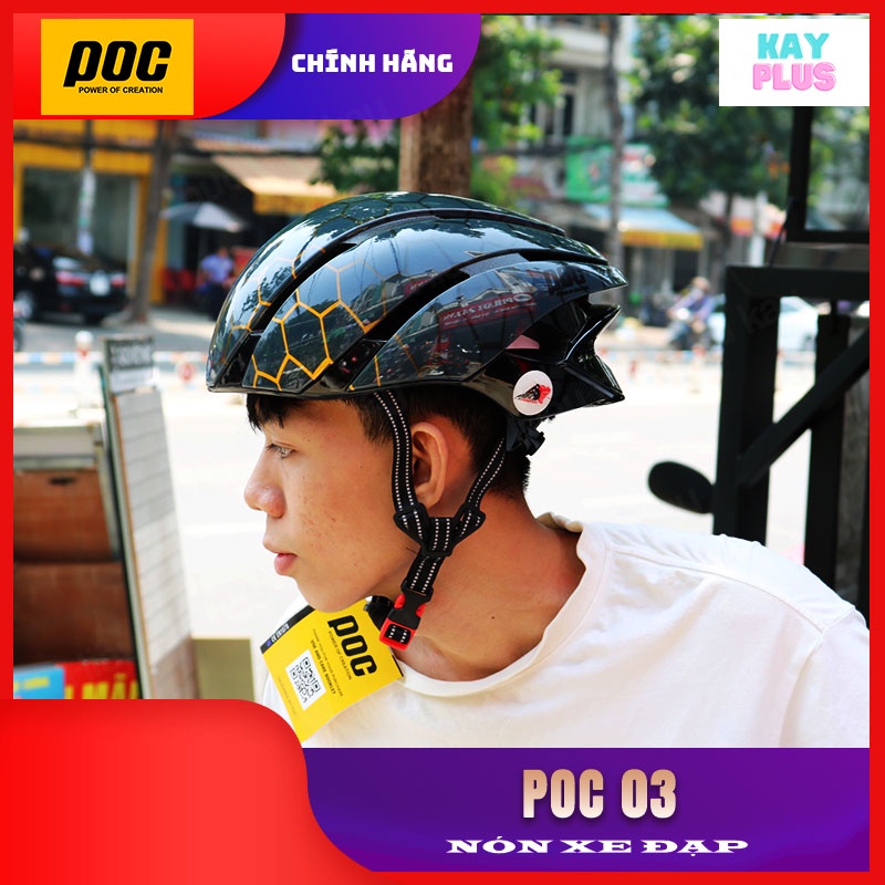 Mũ, Nón xe đạp POC 03