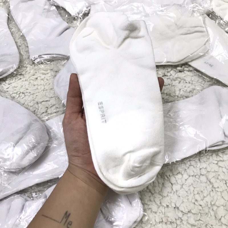 [FREESHIP50K] Tất vớ trơn xuất khẩu cotton cổ thấp đơn giản basic