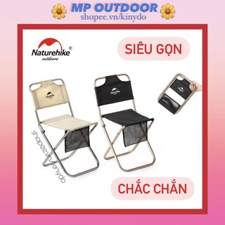 GHẾ TỰA LƯNG NH18M001-Z NATUREHIKE SIÊU GỌN SIÊU BỀN THOẢI MÁI TIỆN LỢI DÃ NGOẠI DU LỊCH CẮM TRẠI