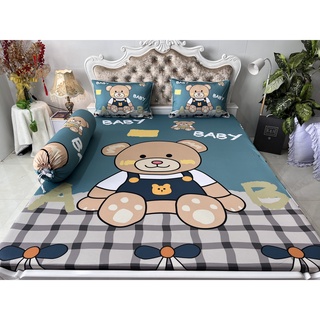 Bộ drap thun lạnh ý 5D cao cấp