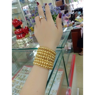Vòng bi mạ vàng mua 1 chiếc tặng 1 nhẫn mạ vàng