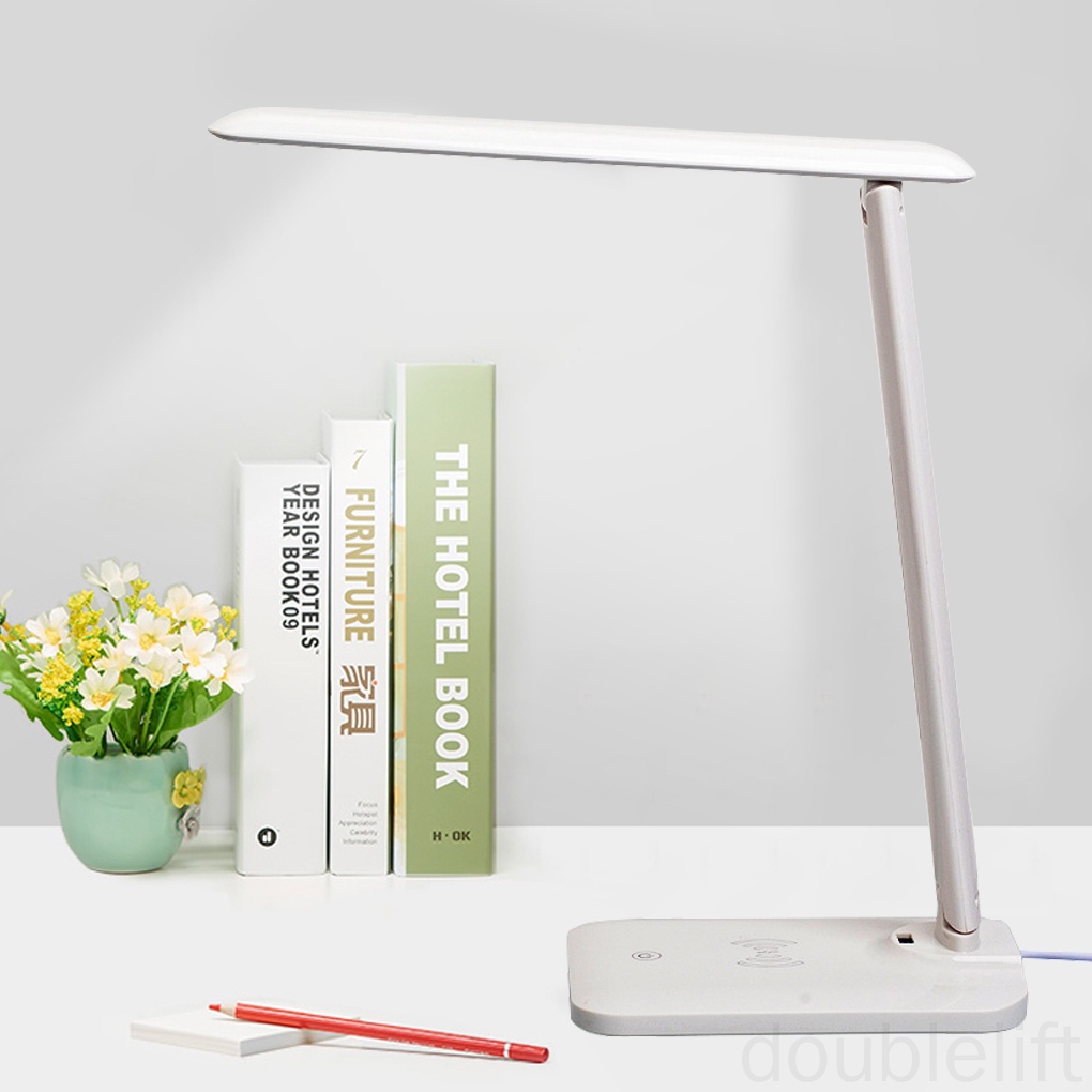 Desk Lamp LED Folding Light USB Dimmable Eye Protection Reading Lighting for Bedroom Study Room doublelift store