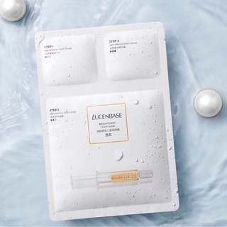 Mặt nạ 3 Bước Lucenbase cao cấp dưỡng trắng sáng da cấp ẩm