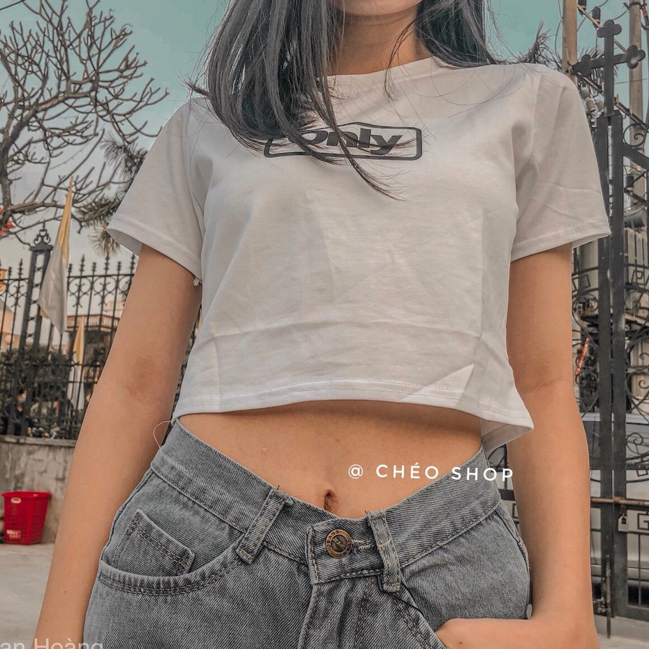 [FREESHIP] ÁO CROPTOP TAY NGẮN CHẤT LIỆU COTTON TÀU KIỂU DÁNG ÁO CROPTOP ÔM TAY NGẮN | MÃ A290