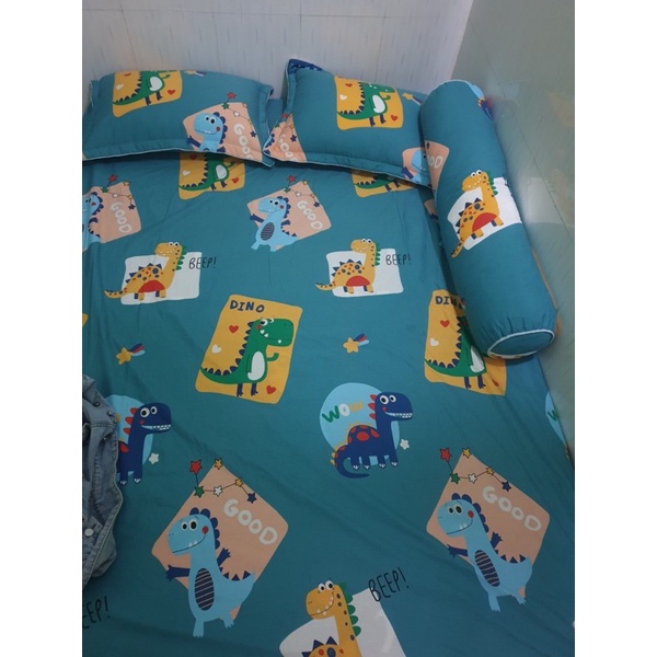Vỏ gối ôm cotton cho ruột gối ôm dài 90cm đường kính 22cm