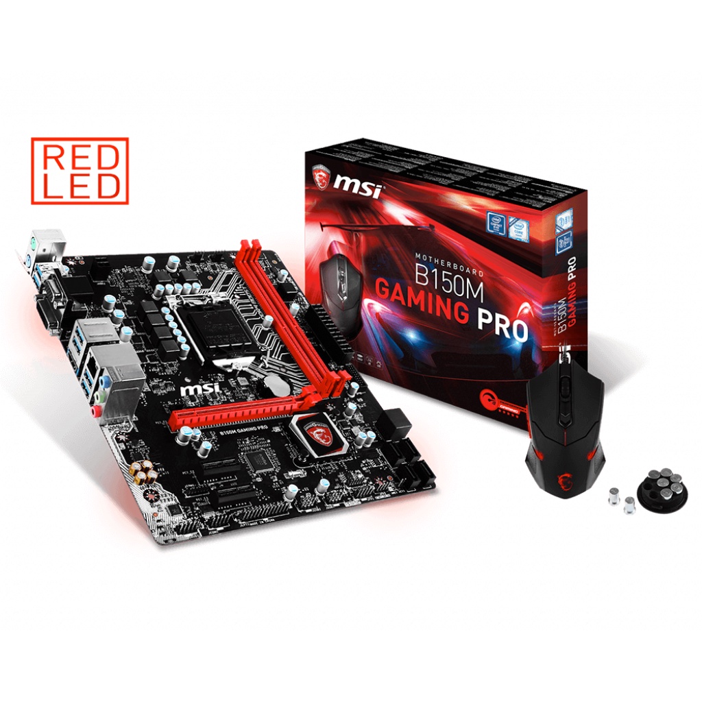 Mainboard MSI B150M GAMING PRO (Chipset Intel B150, Socket 1151, M-ATX, 2 khe Ram DDR4) - Đã Qua Sử Dụng