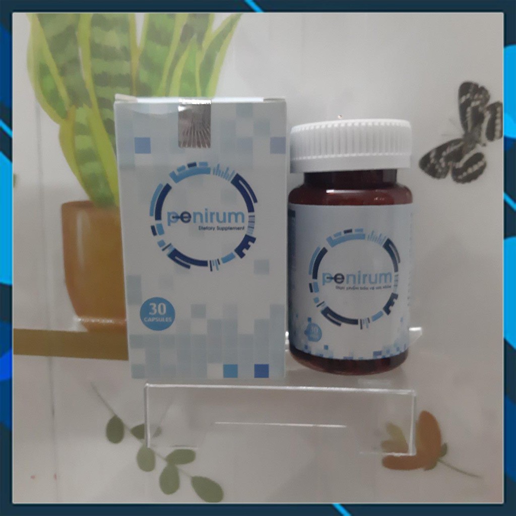 Viên Tăng Cường Sinh Lý Penirum Màu Trắng - Chính Hãng Hộp 30 Viên - Phiên Bản Gốc