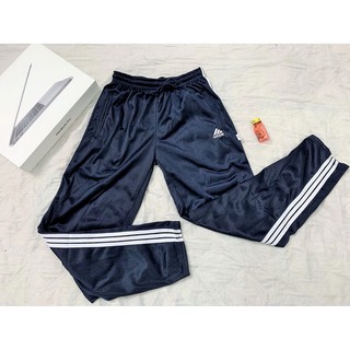 [SIÊU RẺ] QUẦN THỂ DỤC HỌC SINH trẻ em nhỏ người lớn XANH ĐẬM GIÁ RẺ SỈ 3 sọc