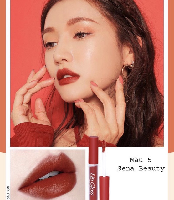 Set son kem lì 6 cây Heng Fang size lớn Sena Beauty | Thế Giới Skin Care