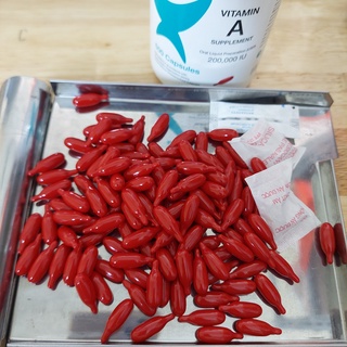 Vitamin A 200000 IU (viên đỏ)