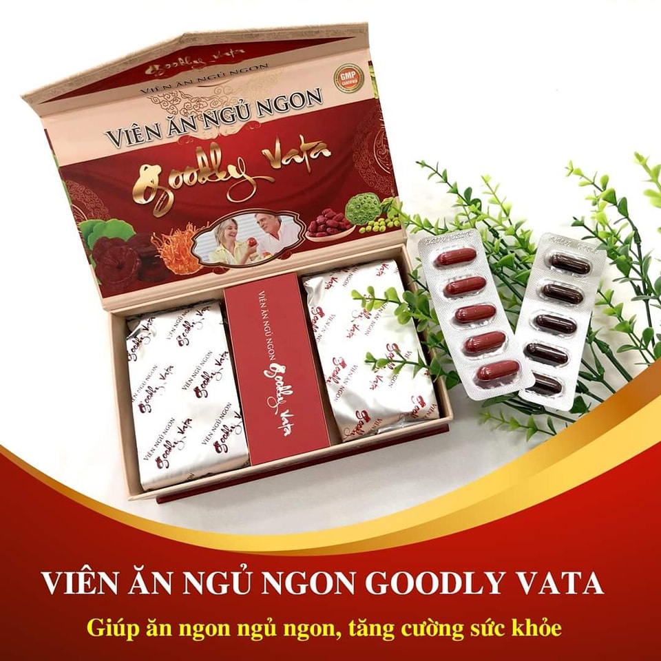 Viên Uống Ăn Ngủ Ngon Goodly Vata Giúp Tăng Cường Tiêu Hóa Bồi Bổ Sức Khỏe Giúp Ăn Ngon Và Ngủ Ngon Hiệu Quả