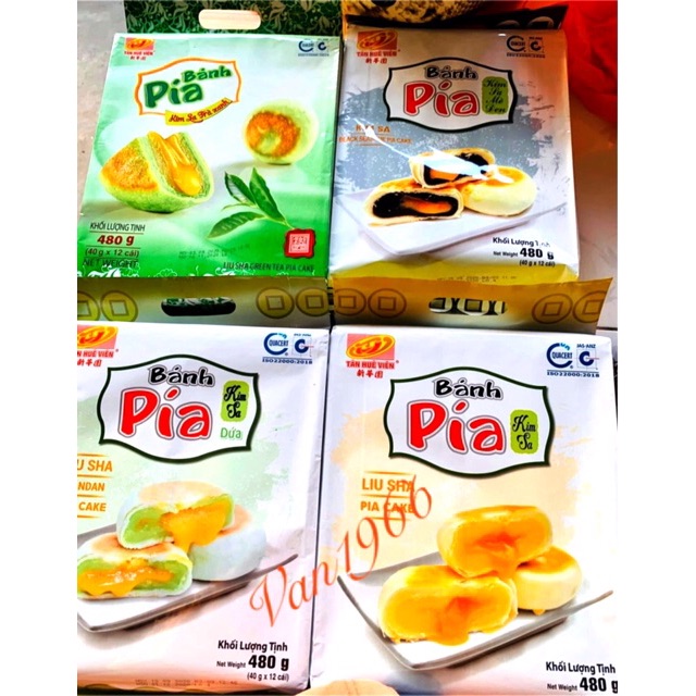 BÁNH PÍA KIM SA MiX ĐỦ Vị 500G.