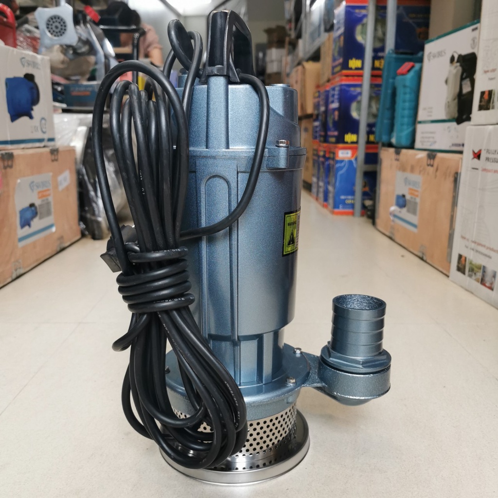 Máy Bơm Chìm Bơm Tõm 750w 1HP Ống Ra F50 Hàng Dây Đồng