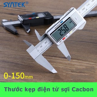 Thước Điện Tử,Thước Kẹp Điện Tử Sợi Nhựa Carbon (100-150mm)
