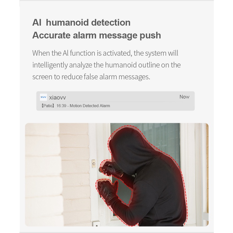 Camera Giám Sát Xiaomi Xiaov Pro 2K HD Kết Nối WiFi Kèm Phụ Kiện
