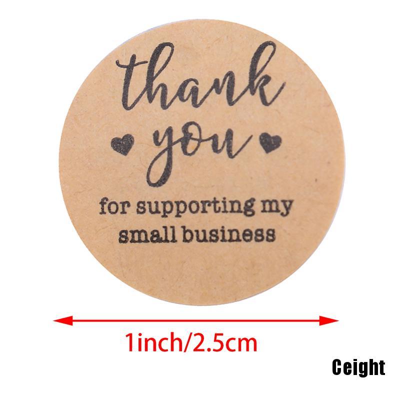 Nhãn Dán Trang Trí In Chữ Thank You