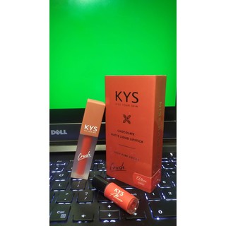 Son kem lỳ, dưỡng chocolate k01 đỏ cam