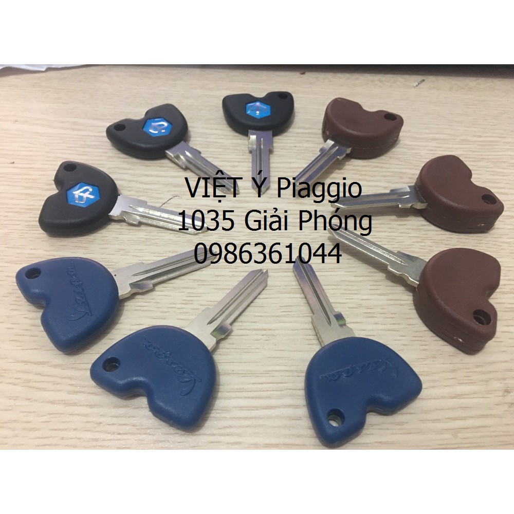 Chìa khóa Piaggio Vespa các loại chính hãng (ĐÃ KÈM CHIP)