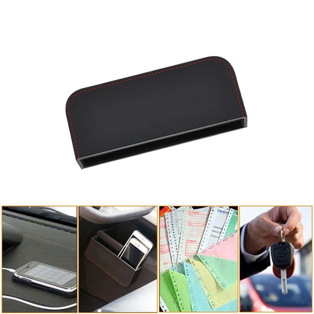Hộp Đựng Vật Dụng Sắp Xếp Gọn Gàng Gắn Khe Hở Ghế Ngồi Xe Hơi REBUY1