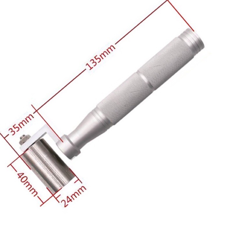 Lăn mí giấy dán tường 40mm thép không gỉ