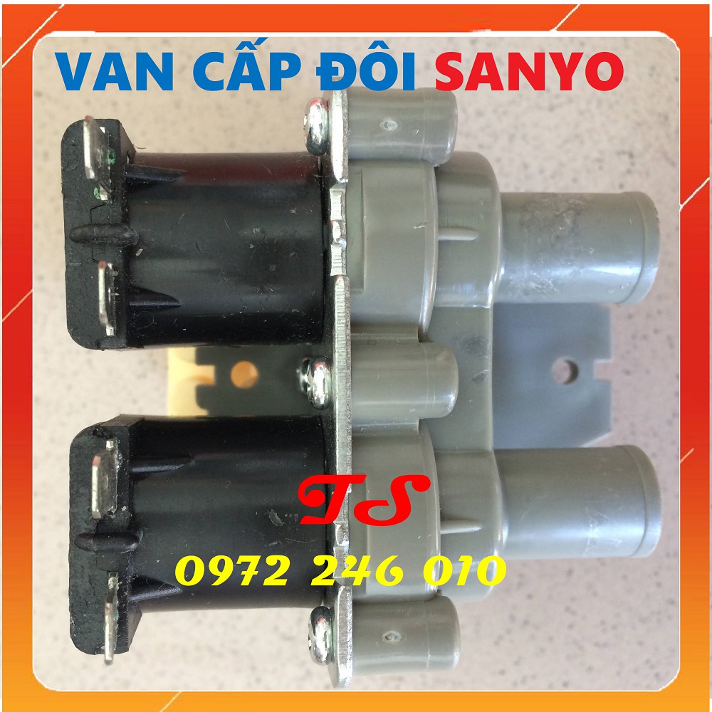 Van cấp nước đôi Sanyo [RẺ VÔ ĐỊCH]