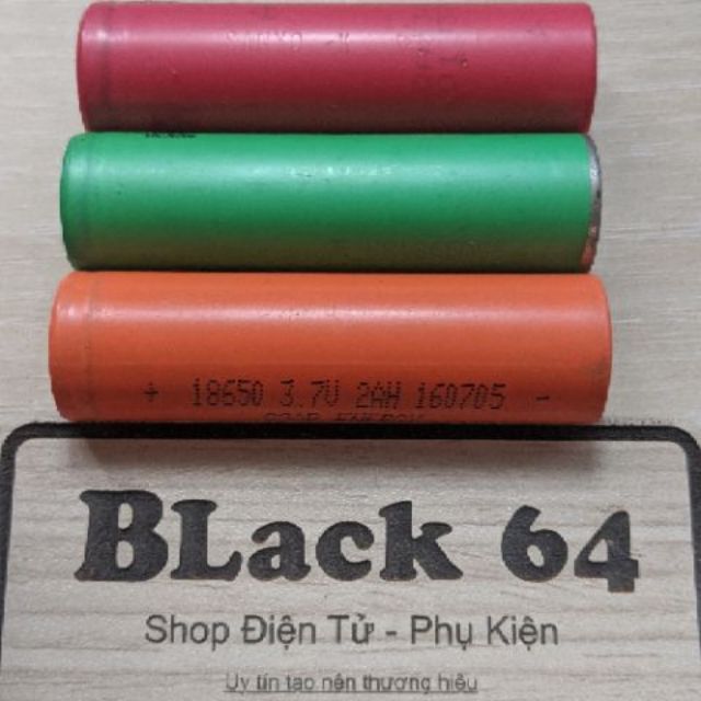 Pin 18650 -Dung lượng thực 1700-1800 mah - pin tháo máy,laptop chuyên dụng cho đèn pin - sdp - các dòng loa di động