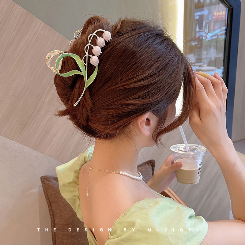 Kẹp Tóc Nữ Hình Hoa Chuông Xinh Xắn
