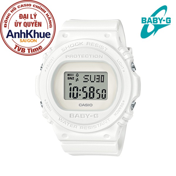 Đồng hồ nữ dây nhựa Casio Baby-G chính hãng Anh Khuê BGD-570-7DR