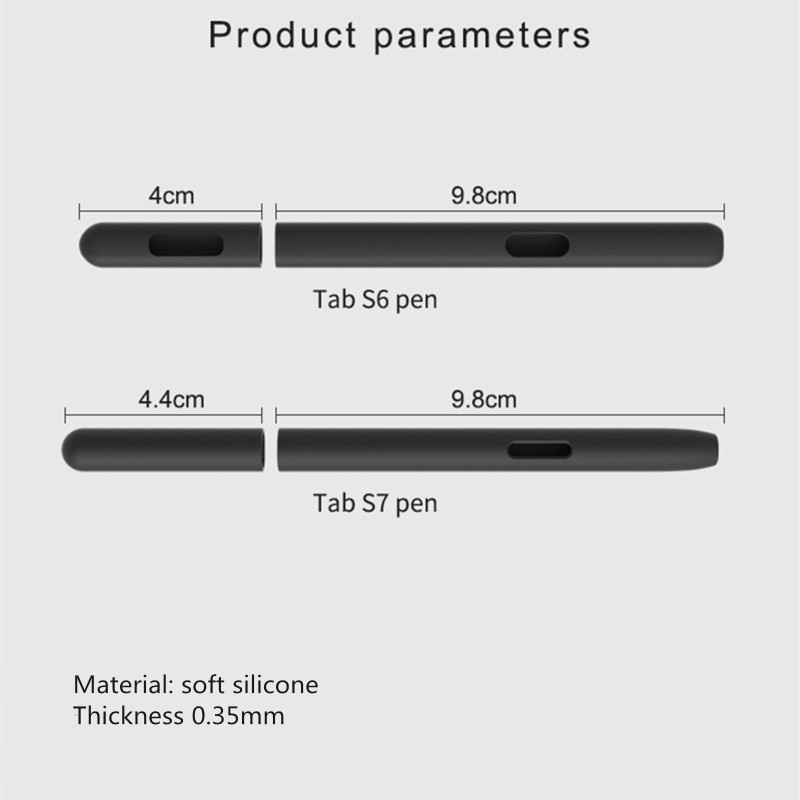 Vỏ Bọc Bảo Vệ Toàn Diện Cho Bút Cảm Ứng Samsung Galaxy- Tab S6 / S7 S-Pen