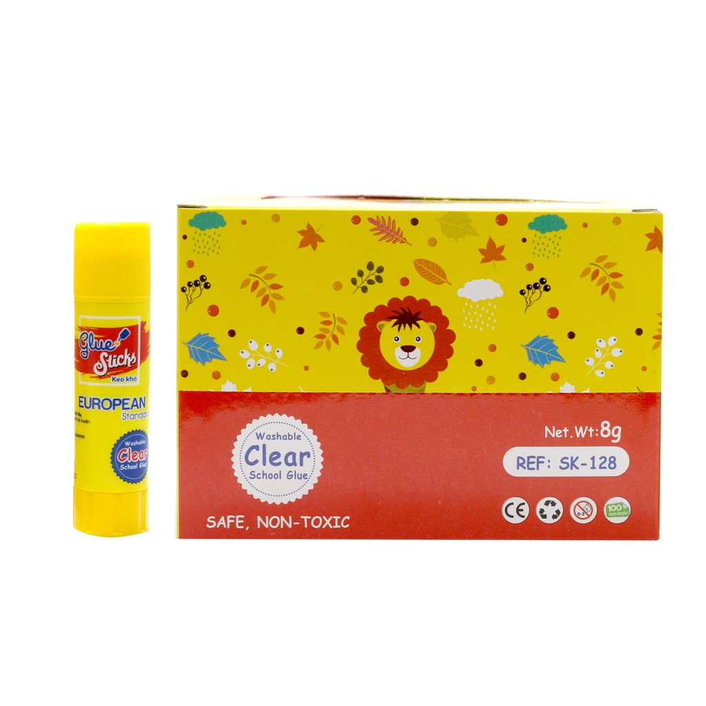 Lốc 24 Chai Hồ Dán (Keo Khô) 8gr Smartkids