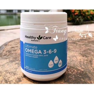 OMEGA 3-6-9 HEALTHY CARE ULTIMATE HỘP 200 VIÊN (ÚC)
