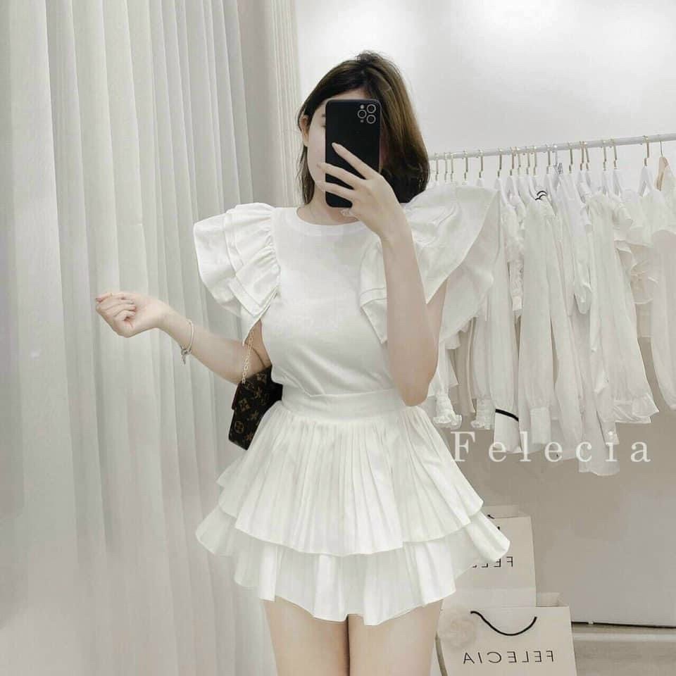 Chân váy xếp ly tầng U2200