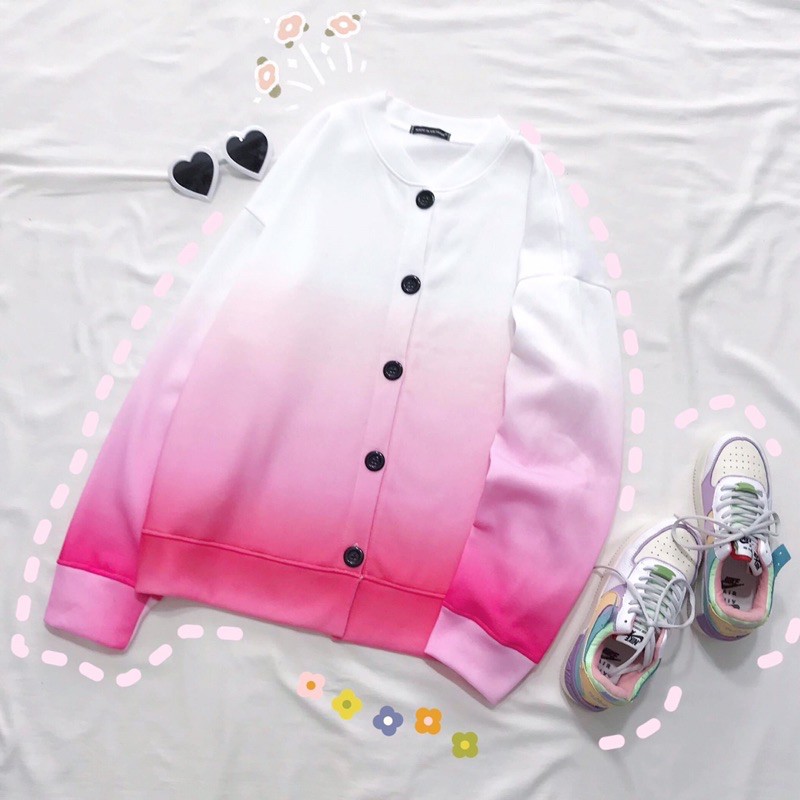 Áo cardigan loang màu / cardigan tiedye unisex