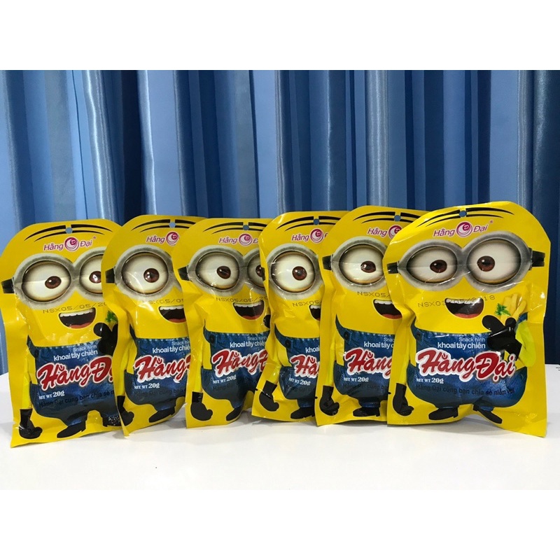 Lẻ 1 gói, Snack bim bim hiệu Midass, Hằng Đại, thơm ngon giòn dai đủ các vị