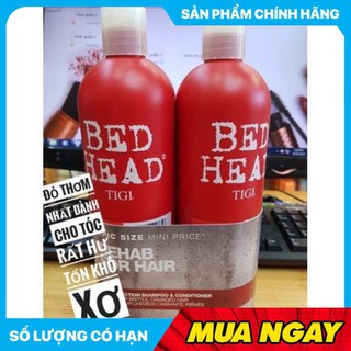 Combo dầu gội xã Tigi đỏ