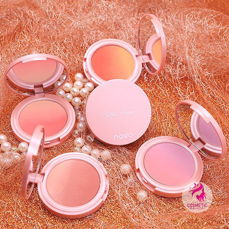 Phấn Má Hồng Novo Blush Disk Rouge Hiệu Ứng Tự Nhiên Siêu Đẹp P44