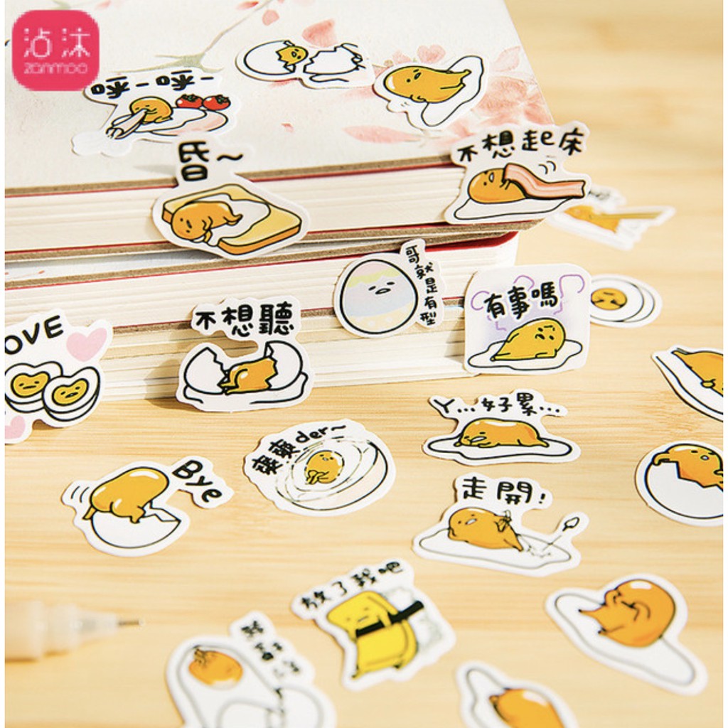 - Gói Sticker 40 Miếng Dán Trang Trí Dễ Thương