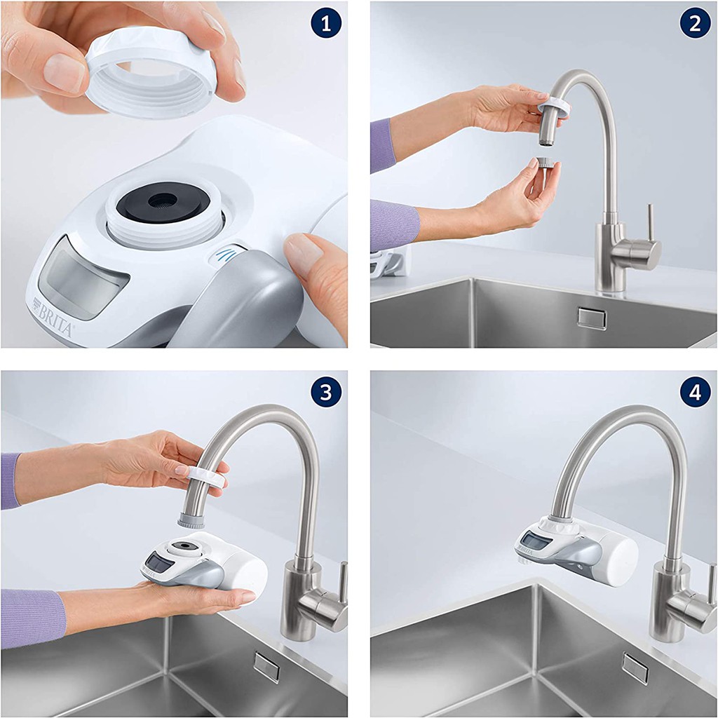 Máy Lọc Nước Tại Vòi Brita On Tap 600 Lít, Công Nghệ Tiên Tiến Nhất Của Đức - Nhập Khẩu Từ Đức