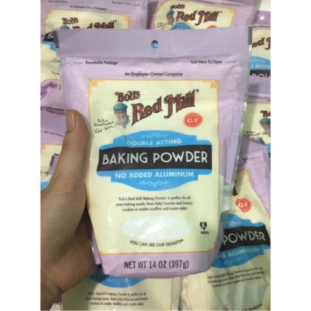 [Mã 159FMCGSALE giảm 8% đơn 500K] 100g Bột Nở/Baking Powder Bob's Red Mill