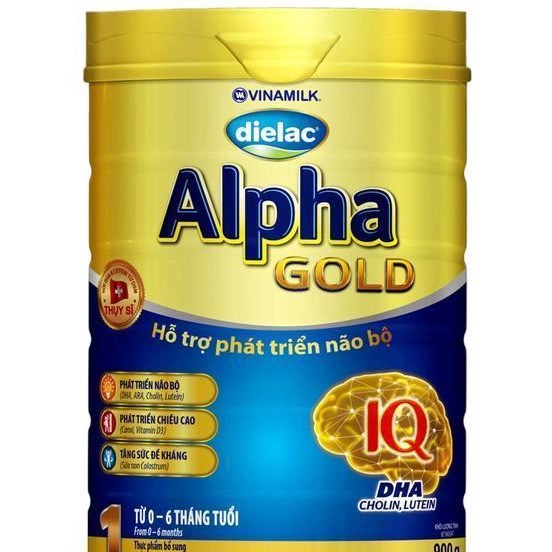Dielac Alpha Gold Step 1 400g (0 - 6 tháng).
