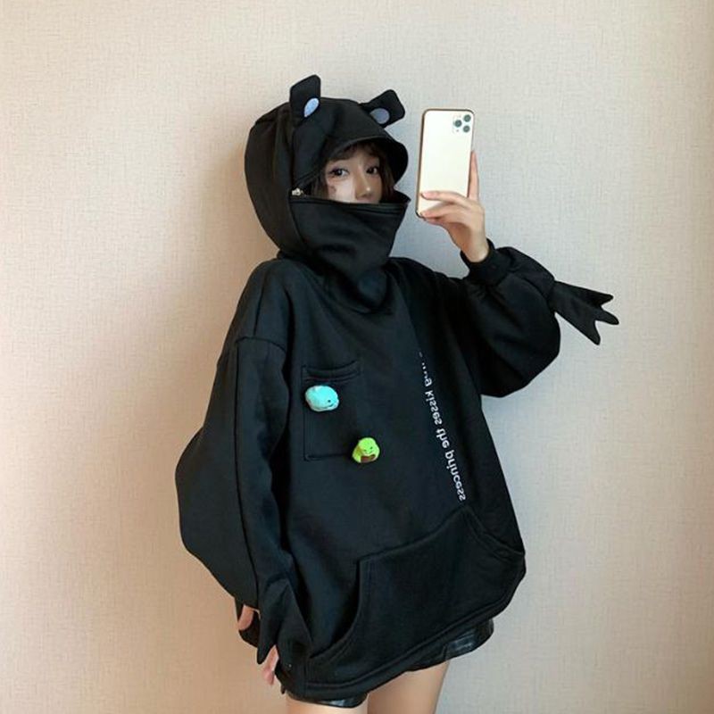 [order] ÁO HOODIE ẾCH 3 MÀU ĐỘC LẠ HÀNG QUẢNG CHÂU KÈM HÌNH THẬT | BigBuy360 - bigbuy360.vn