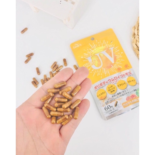 Viên Uống Chống Nắng UV Collagen White Nhật Bản - 60 Viên