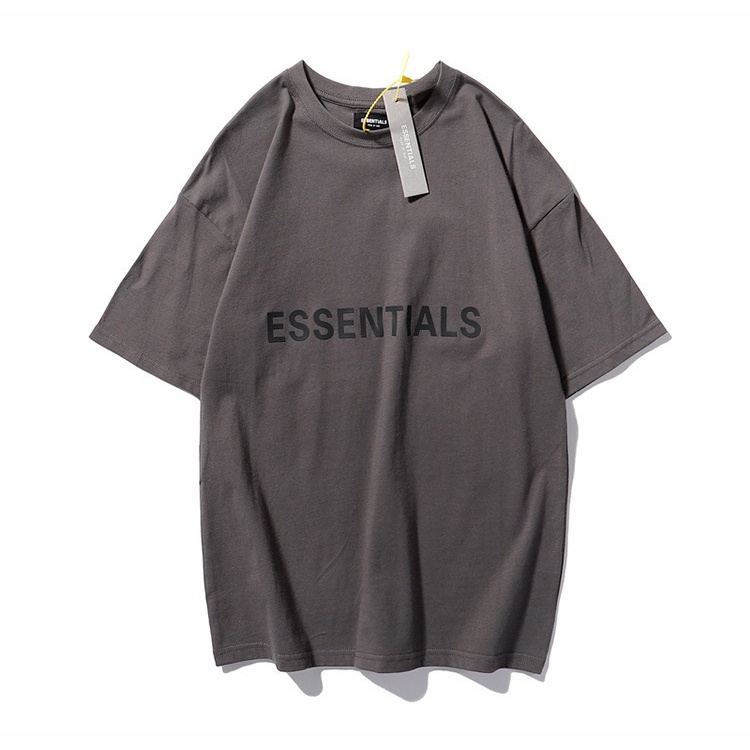 Áo thun cổ tròn ESSENTIALS, áo thun freesize nam nữ unisex, SuzaSport