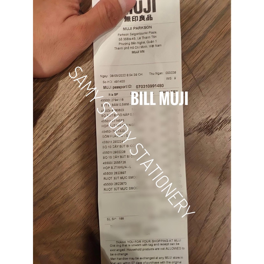 Pick up Bút Gel Muji Chính Hãng nắp đậy bút bấm 0.38/0.5mm viết bài trang trí sổ tay take note bullet journal