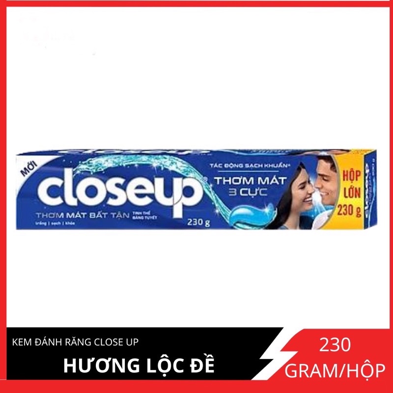 1 KEM+1 BÀN CHẢI CLOSE UP 230g lộc đề