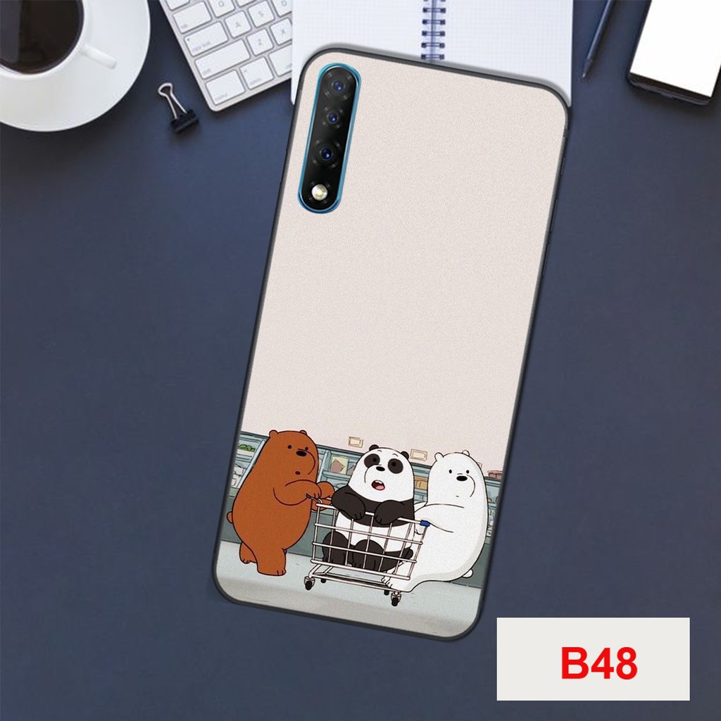 ỐP LƯNG VSAMRT LIVE/BEE/BEE 3 GẤU WERE BARE BEARS MẪU ĐẸP RẺ