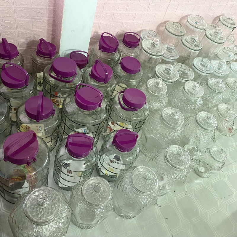 Bình Ngâm Rượu Thuỷ Tinh Nắp Tím 3L/5L/8L/10L/12L/16L | BigBuy360 - bigbuy360.vn